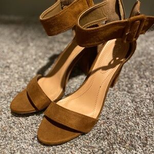 Brown heels